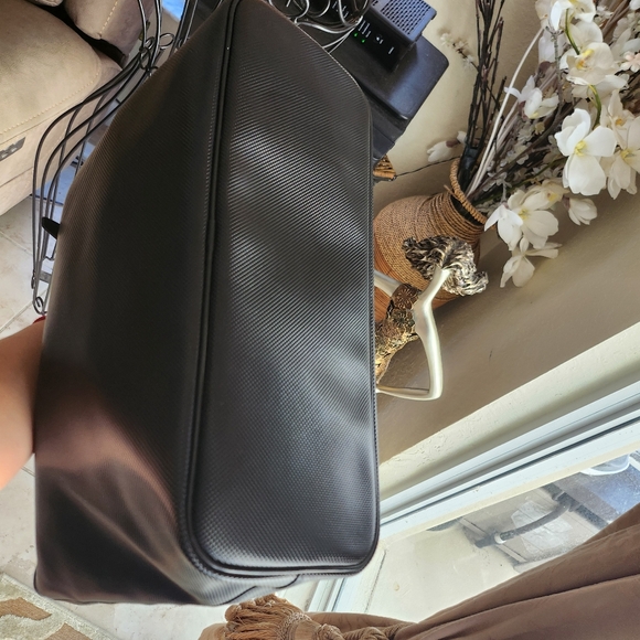 Longchamp Large Zip Top Shoulder Hand Tote Bag - Picture 4 of 9